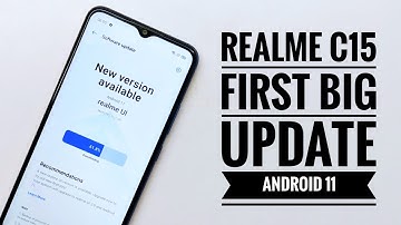 Realme C15 Android 11 Update || C15 New Update Realme Ui🔥🔥🔥