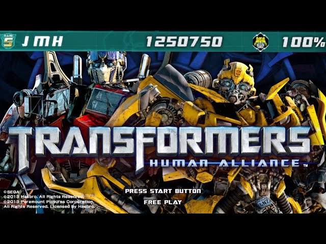 Transformers: Human Alliance (Arcade) - No Damage