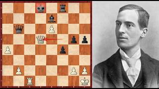 Amazing Deflection Tactics: Harry Pillsbury vs NN - New York (1893)