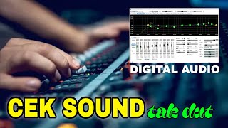 CEK SOUND tak dut yang di cari-cari