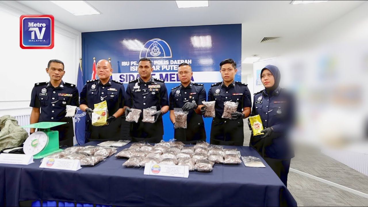 Sindiket edar dadah tumpas, enam termasuk pasangan kekasih ditahan