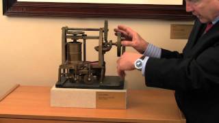 A Brick Making Machine Patent Model  Chicago Patent Attorney Rich Beem Demonstrates