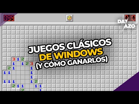 JUEGOS CLÁSICOS de WINDOWS (solitarios, buscaminas, etc y cómo ganar)