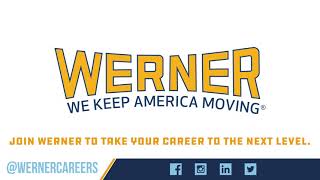Join Werner to Take Your Career to the Next Level