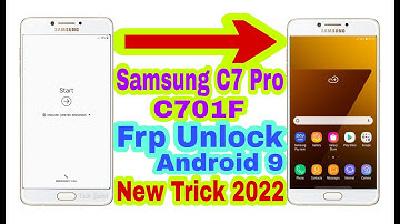 Samsung C7 Pro (C701F) 9.0 Frp Bypass Without Pc |New Trick 2022| Bypass Google Account 100% Working