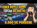65.000 UC'LİK PORSCHE AÇILIMI | İNANILMAZ ŞANS | AMA BATTIK | PUBG Mobile