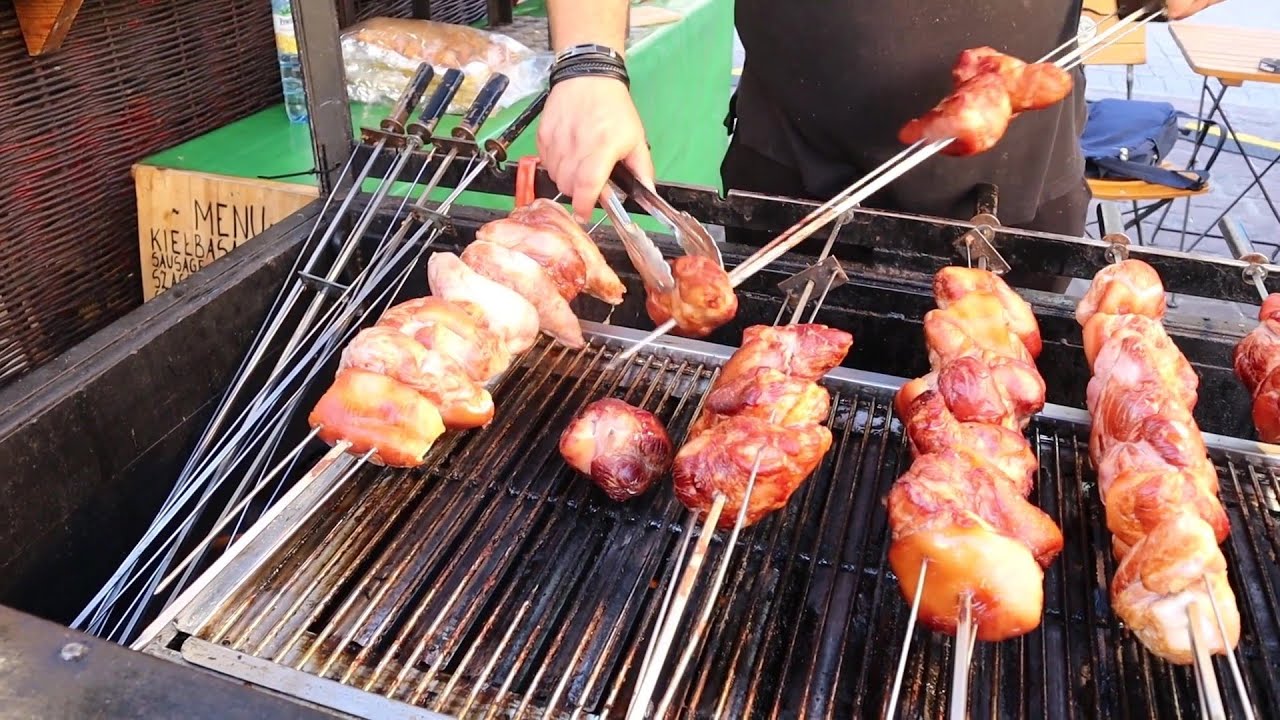 Pork Knuckle (Golonka) Krakow Street Food Square Polish Food Jan