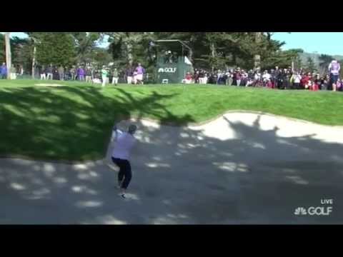 Brooke Henderson Holes Out from the Bunker on 14 Sunday at Swinging Skirts