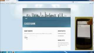 Part 1. Demo on breaking two-factor authentication in online banking screenshot 5