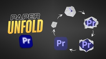 Paper Unfold Animation in Premiere Pro