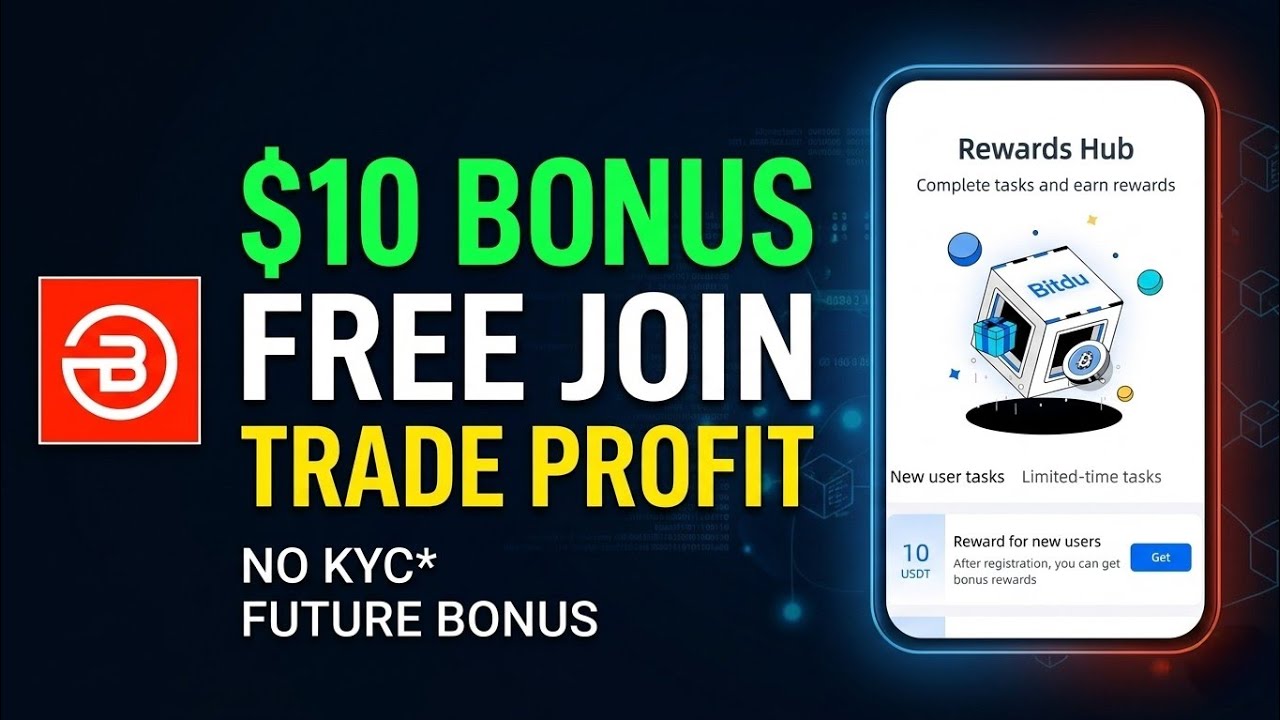 New Airdrop Today | $10 Instant Future Bonus | Bitdu App Loot | New ...