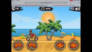 Playing: moto X3M- cool math games.com- levels 5-8-