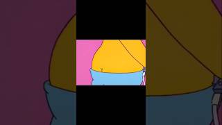 bart Simpson whiping Homer Simpson on the but meme