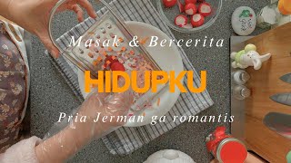 Siapin makan siang buat suami bule sebelum berangkat kerja