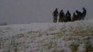 sledding gone bad 2010