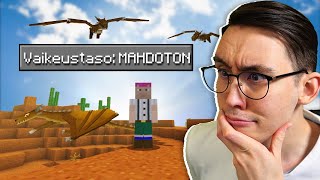 MAHDOTON VAIKEUSTASO Minecraftissa!