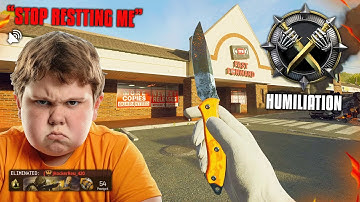 I kept resetting a LITTLE KID and he RAGED SO LOUD his mom almost GROUNDED him