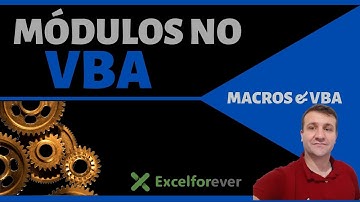 Módulos no VBA