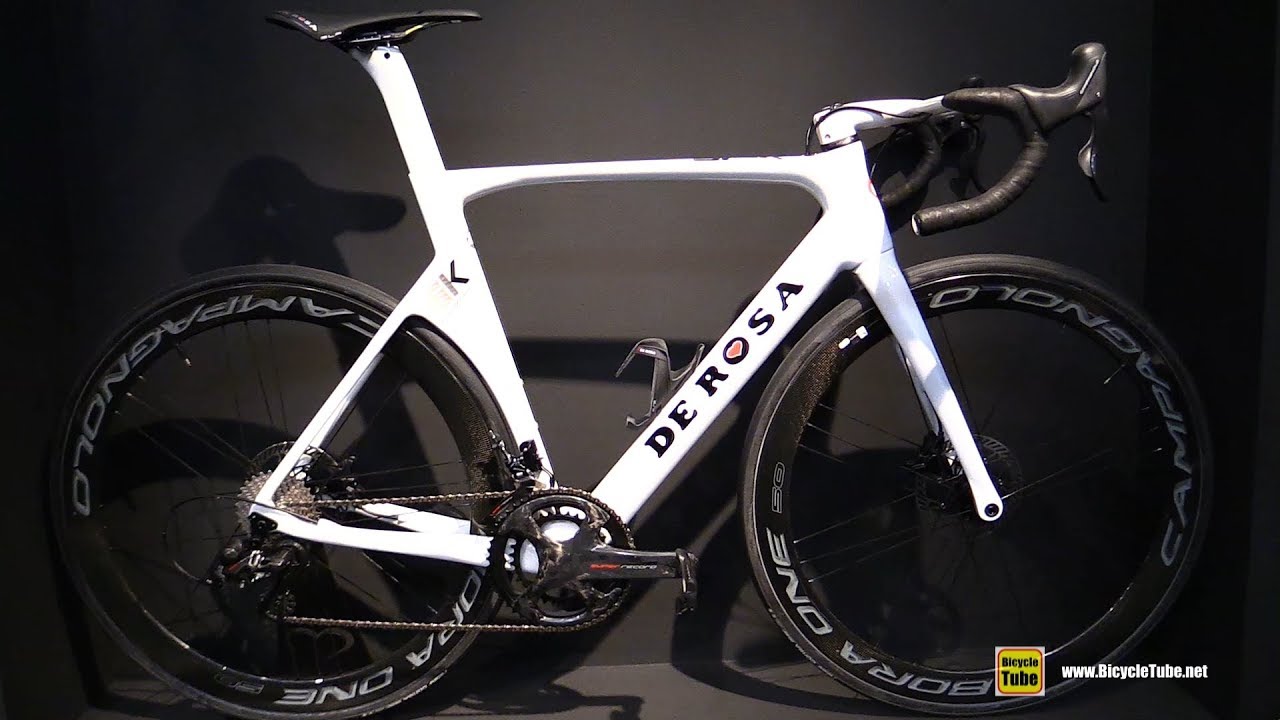 2019 De Rosa DiSK Road Bike - Walkaround - 2018 Eurobike - YouTube