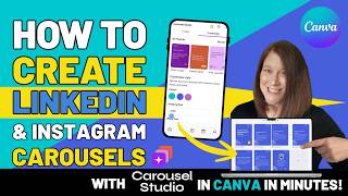 Hate Making Carousels Carousel Studio AI in Canva Does It For You