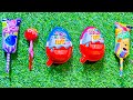 Asmr Candy Unboxing Kinder Joy Eggs And Colorful Lollipops Videos
