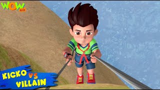 kicko ka mountain adventure s03e32 kicko vs villian popular tv cartoon for kids