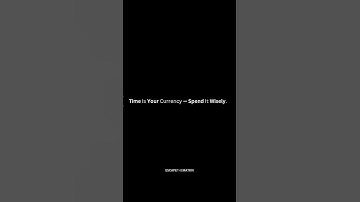 Don’t Waste Time, Invest It 🚀 #EscapeTheMatrix