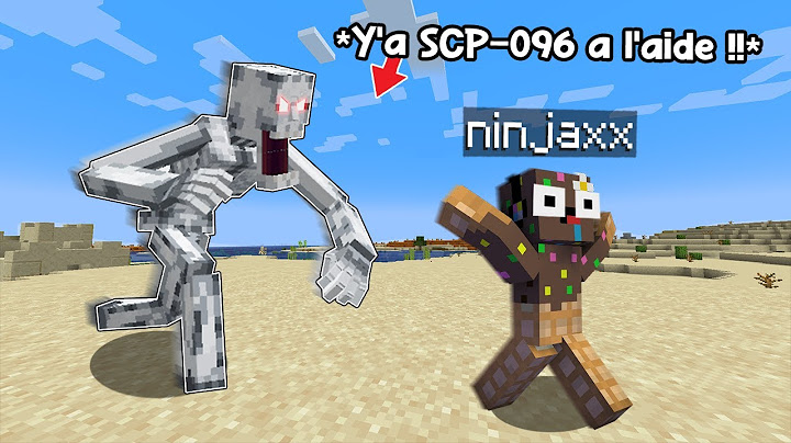 J'ai essayé de survivre à des SCP flippant sur Minecraft..