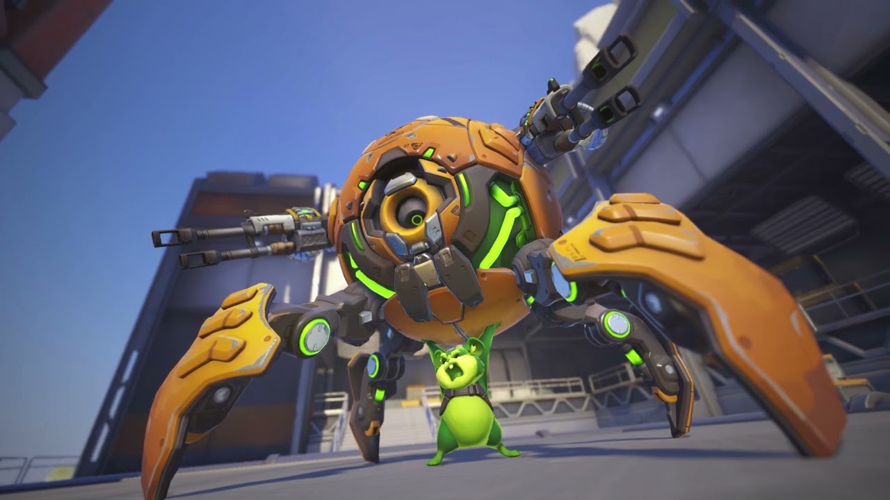 Overwatch 2 - Wrecking Ball's 'Hard Carry' Highlight Intro (Multiple Skins)