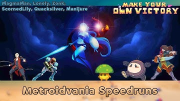 Metroidvania Speedruns - Make Your Own Victory - GDQ Hotfix Speedruns
