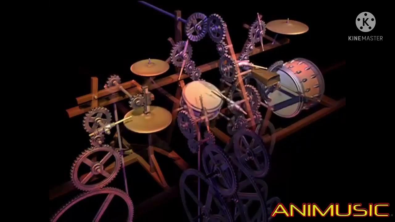 Animusic Drum Machine Reverse Solo Cam 2 YouTube