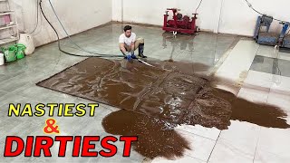 Amazing Way To Super Clean The Nastiest And Dirtiest Carpet | Oddly Dirty ASMR