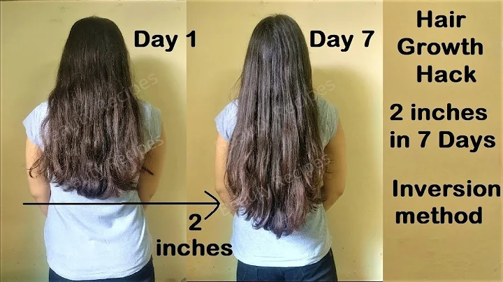 Hair Growth Hack - 2 inches Hair Growth in 1 Week with Inversion Method - Get Long Hair