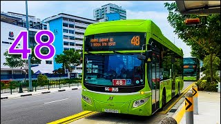 [SBST] Debut and Number Play! SG3048G on 48 - Volvo B5LH MCV Evora 