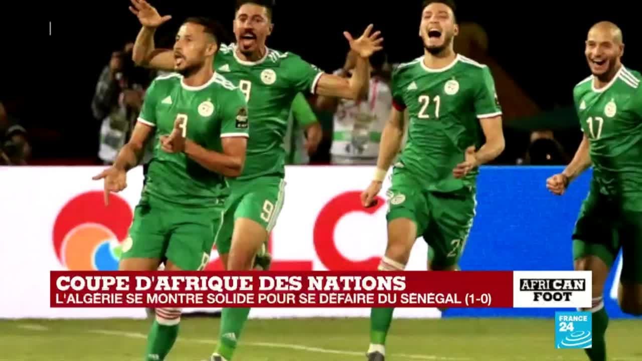 Can 2019 Les Algeriens Se Montrent Solides Pour Se Defaire Du Senegal Youtube