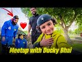 I met dacky bhai  babache duckybhai winterlandlahore