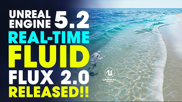 Fluid Flux 2.0 Released ~ Real-Time Fluid Coastline for Ocean & Rivers for Unreal Engine 5.2
