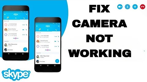 How To Fix And Solve Skype Camera Not working | Final Solution