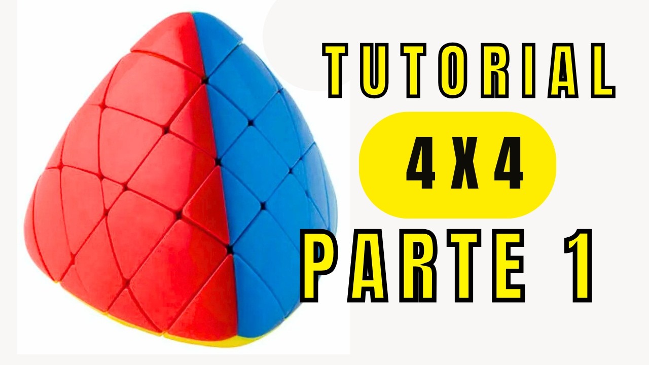 Como resolver MASTERMORPHIX 4X4 - O MEGAMORPPHIX - PARTE 1 #cubomagico #megamorphix