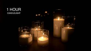 1 Hour Candlelight Ambience | Soft Warm Glow for Relaxation & Sleep (4K, No Music) screenshot 4