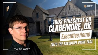 INSIDE: 1603 Pinecrest Dr, Claremore OK | Executive Homes Tour | Forest Park | $504,900