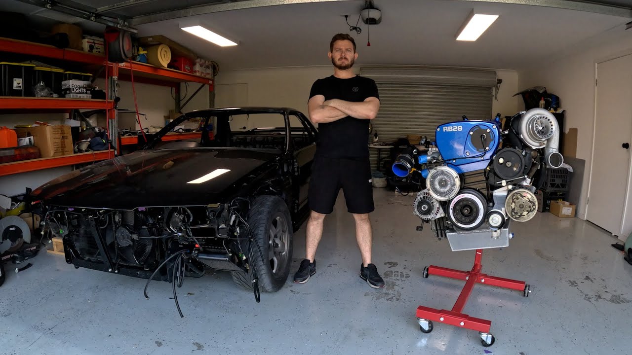 Pro Mod Rb28 Time for my RB28 to go back in my GTR! - YouTube