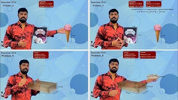 Mensuration - Exercise 10.4 5th & 6th Problems