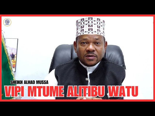 MTUME ALIKUWA DAKTARI ALITUFUNDISHA AFYA || VIPI MTUME ALIWATIBU WATU || MSOME UJITIBU class=