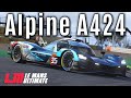 Le Mans Ultimate | Alpine A424 LMdH at The Circuit of the Americas