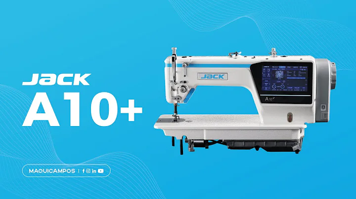 Máquina de Costura Ponto Corrido Digital // Jack A10+