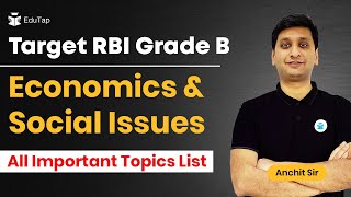 Important Chapters & Topics of ESI RBI Grade B | ESI Preparation for RBI | ESI Strategy RBI Grade B