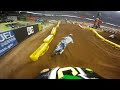 GoPro HD:  AJ Catanzaro Race - Houston Monster Energy Supercross 2011
