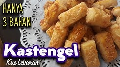 Hanya 3 Bahan !! KUE KERING KASTENGEL KEJU RENYAH TANPA OVEN - Durasi: 9.11. 