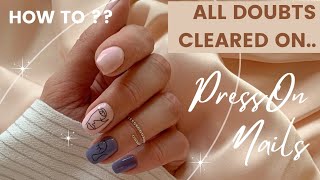 Guide to Presson Nails / Stickon nails Or Fake nails